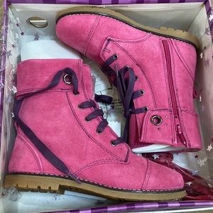 New! Pediped Kat boots in Fuchsia, size 12.5-13 (Eu 30)